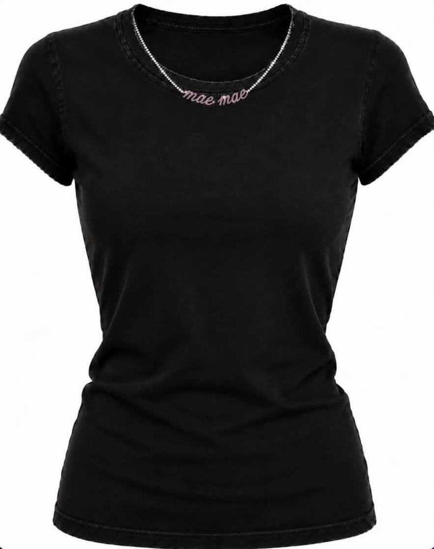 Black Mae Mae shirt